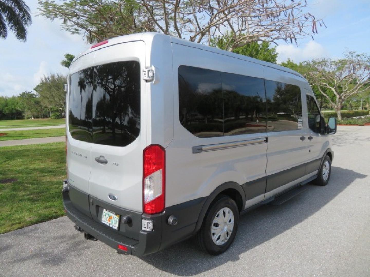 2015 Silver /Gray Ford Transit (1FBZX2CG0FK) , located at 4301 Oak Circle #19, Boca Raton, FL, 33431, (954) 561-2499, 26.388861, -80.084038 - Photo#23